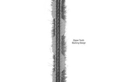 CRL Z78172C 100ft Roll Zipper Pile Weatherstrip, 0.250″ 100 Feet, Gray