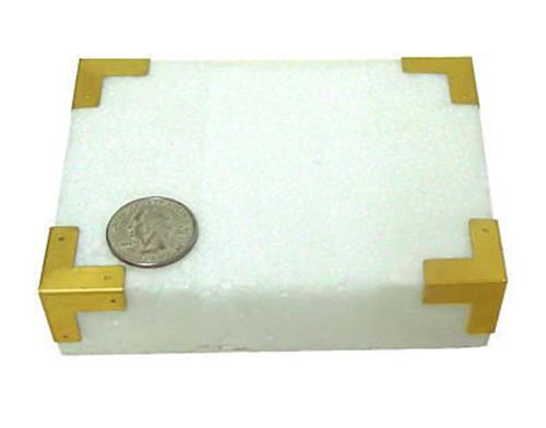 (5 Pack) Solid Brass Decorative Corner Protectors – Set of 4 – 22 X 8.5mm