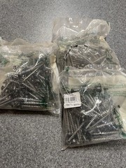 EON #8×2 410 Stainless Steel Deck Screws w/Black Painted Heads Lot of 3 Bgs (300