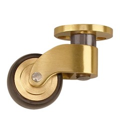 For Coffee Tables Brass Casters Home Organization Brushed Brass Finish