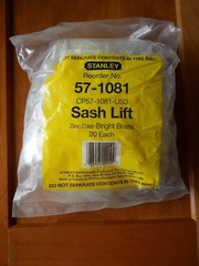SASH LIFTS, CONTRACTORS PACK OF 20 PCS, STANLEY 57-1081