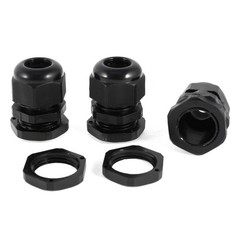 3pcs M20x1.5 Waterproof Connector Cable Nut Lock Gland Padding