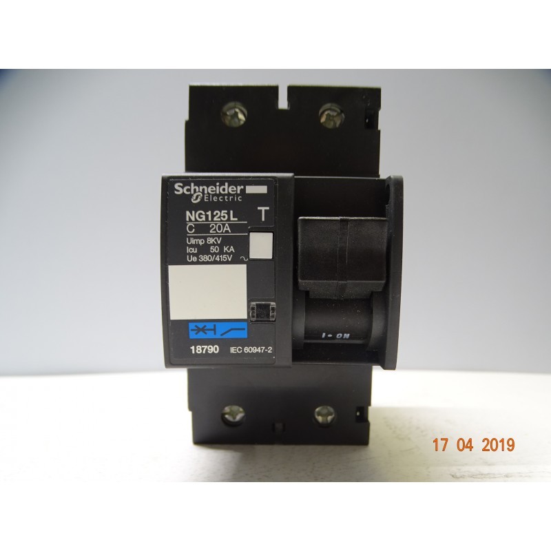 18790 Automatic Switch NG125L 2P-20A-50KA-C