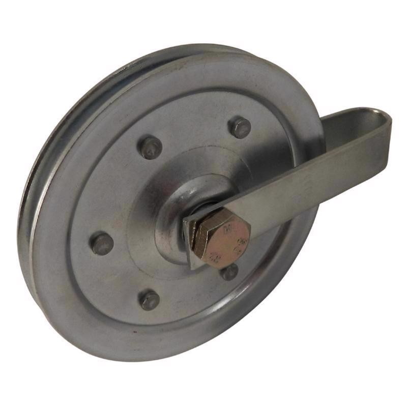 Richelieu 0.63″ x 4″ Aluminum Pulley Gray Garage Door