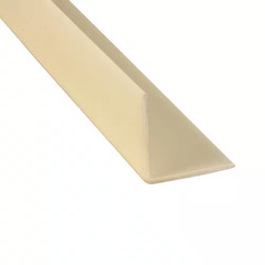2-1/2 In. X 48 In. Corner Shield in Almond (6-Pack)