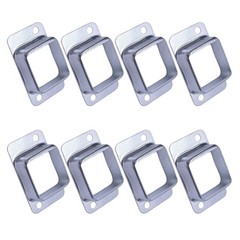 Fence Wall Mount Bracket Replacement Double Flange Square Brackets Connector