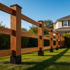 4×4 Fence Post Anchor 16″ Actual 3.6″x3.6″ Ground Spike – No Dig Easy Install