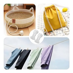 10M High-Intensity Nylon Rope 2mm 3mm 4mm to 20mm Weaving Rope, Pulling Net Rope