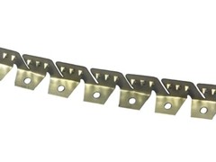 Upholstery Back Tacking Strip Furniture Chair Metal Flextrim / Cardboard Tack