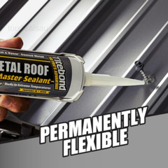 62611A WeatherMaster Metal Roof Advanced Polymer Sealant, Silver