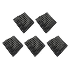 500Pcs Silicone Rubber Feet Bumpons Clear Round Self Adhesive Anti Slip Circle
