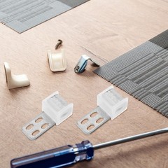 20 Pcs Sofa Spring Clips Repair Kit Iron Metal Clips for Couch Cushion Fixing