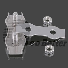 Simplex Duplex Wire Rope Clamps Thimble Clips 2mm-10mm 304 A2 Stainless Steel
