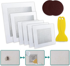 10 Pack Drywall Repair Kit for Large Holes, 4/6/8 Inch Dry Wall Patch Kits for E