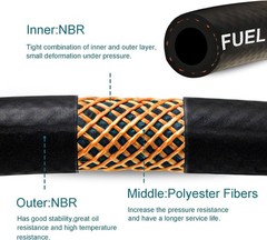 Fuel Line Hose 5/16 Inch 10FT Automotive Tube
