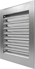 8″x8″ Galvanized Wall Vent Cover w/ Mesh Foundation Crawl Space Attic Shed Vent
