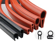 U-Shaped Silicone Rubber Sealing Strip Oven Cooker Door Seals 250°C High Temp