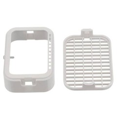 Amerimax Home Products (3 in. x 4 in.) White Vinyl Rodent Guard for durability