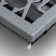 [8 Pack] Fits 4×10 and 10×4 Duct Opening | Decorative Floor Register with Vic…