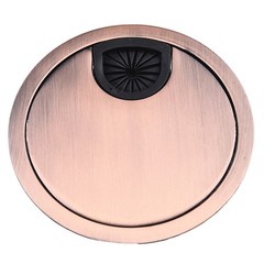 50mm/60mm/80mm Computer Metal Grommet Desk Table Cable Tidy Outlet Wire Cover
