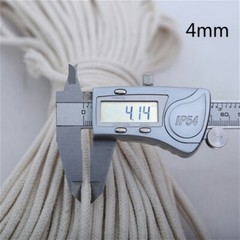 10M DIY Cotton Rope Sash Cord Twine Washing Clothes Pulley Macrame Sew 4-10mm