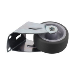 Door Hardware Door Bottom Support Wheel Home Improvement Steel And Rubber