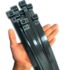 Black Zip Ties Heavy Duty 20 Inch Outdoor, 250lb Extra Large Cable Tie Wraps …
