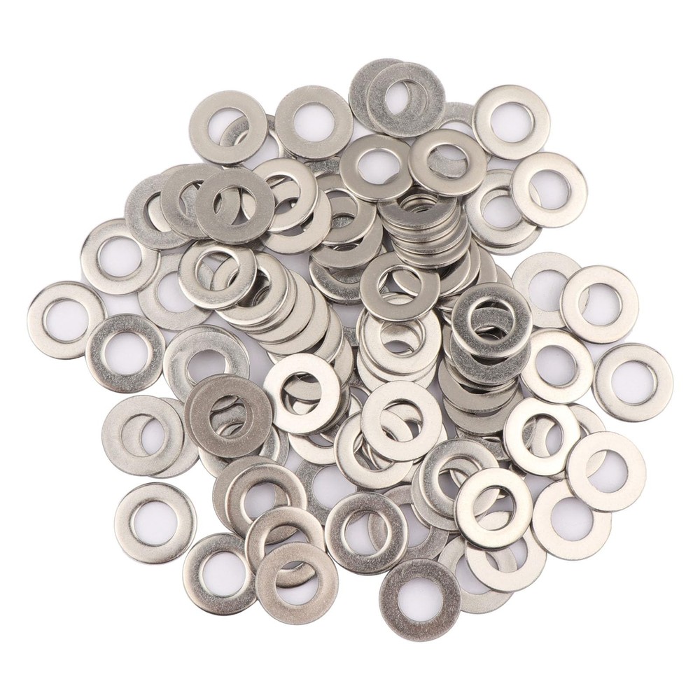 AOKOLL 100pcs 5/16” x 3/4” Washers 304 x 3/4”, Stainless Steel