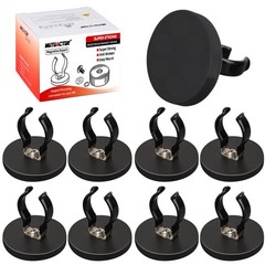 Mutuactor Universal Magnetic Mount Heavy Duty Hooks For Flashlight