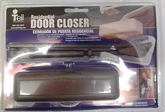 Tell Dc100079 Door Closer Brown 36″ 100 Lbs