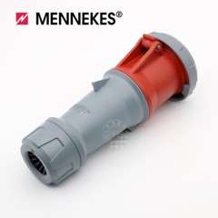 1PC NEW MENNEKES Panel mounted socket TYP 3425 63A 5P 400V IP67