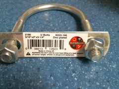 National Hardware N222-166, 5/16″ x 2″ x 1/4″ U Bolts, FREE SHIPPING