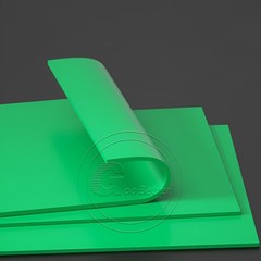 GREEN SOLID RUBBER SHEETING VARIOUS SIZES – 100MM-500MM WIDTH, 1MM-10MM THICK
