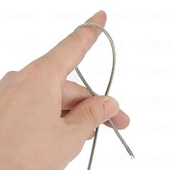 304 Stainless Steel Wire Rope Cable Rigging 0.3mm to 4mm 7×7 Balustrade Fence