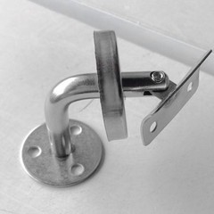 New / Stainless Steel Handrail Bracket Glass Balustrade Stair Wall Glass Support