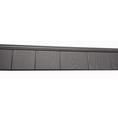 6-1/2 In. X 60-1/2 In. Cape Grey Engineered Rigid PVC Shingle Panel 5 In. Exposu