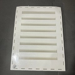(15″ W x 20″ H) Gable Vent White Vinyl Rectangle Royal w/ J Channel- New