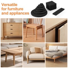 Furnimate Felt Furniture Pads 300 Pieces Furniture Pads For Hardwood Floors