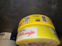 FibaTape Drywall Joint Tape Fiberglass Yellow 1-7/8-In. x 500-Ft  (1xQT)