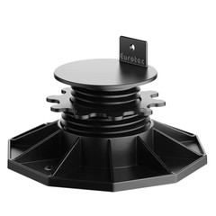 Eurotec Deck Hardware Support Plastic Adjustable Pedestal ECO M 20 Pcs per Box