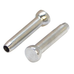 10 PC Stainless Steel Stemball Swage Hand-Crimp for WOOD POST 1/8″ Cable Railing