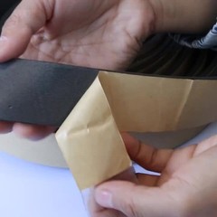 EPDM Neoprene Self Adhesive Backed Foam Sponge Strip Roll Sheet Tape Sticky Seal