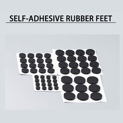 Small & Large RUBBER FEET Self Adhesive Bumper Stops, Door Buffer Rubber Pads