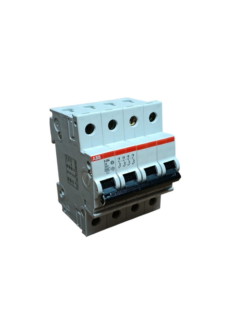 ABB EF 846 9 S254 Magnetic Thermal Circuit Breaker 4p 6a 6ka c