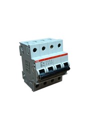 ABB EF 846 9 S254 Magnetic Thermal Circuit Breaker 4p 6a 6ka c