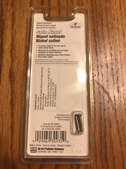 Hy-Ko Satin Nickel Number 5 Prestige Series Satin Nickel Weather Resistant 4″