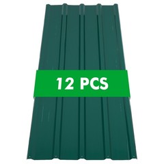 12-60 PCS Roof Panels Galvanized Steel Hardware Metal Roofing Sheets Wall Panels