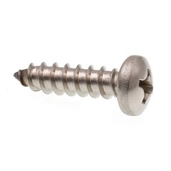 Prime-Line 9021298 Sheet Metal Screw, Self-Tapping, Pan Head 100 Pack