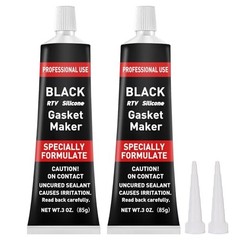 RTV Silicone Gasket Maker, High Temp Silicone Resist Oil, Anti 170g Black
