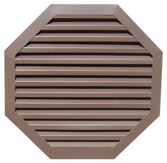 26″ w x 26″ h Aluminum Octagon Gable Vent Attic Louver Many Colors